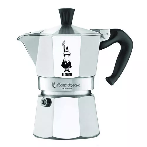 Moka Express Stovetop Coffee Maker, 3 Cup