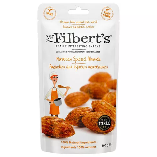 Moroccan Spiced Almonds, 100g