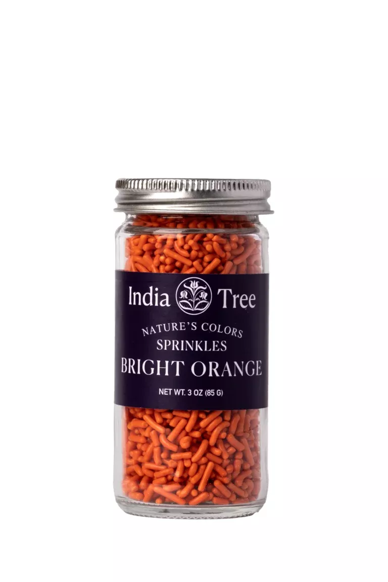 Nature’s Colors Bright Orange Sprinkles