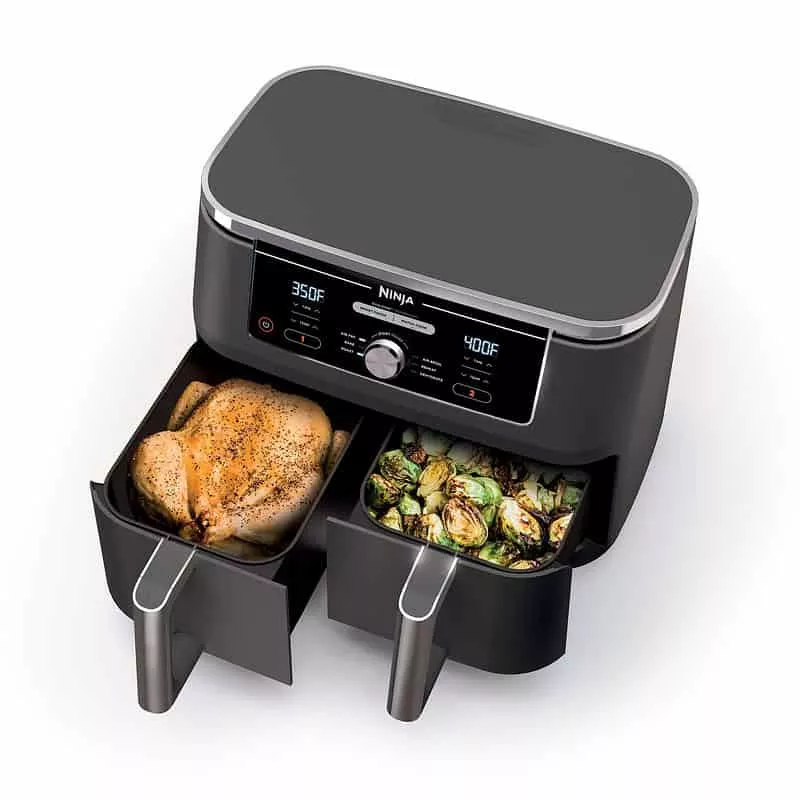 Ninja Foodi 6-in-1 10-qt. XL 2-Basket Air Fryer with DualZone Technology, DZ401