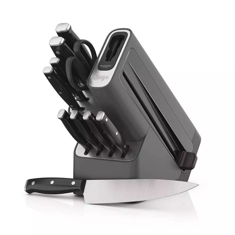 Ninja Foodi NeverDull 11-Piece Essential Knife System with Sharpener, K12011