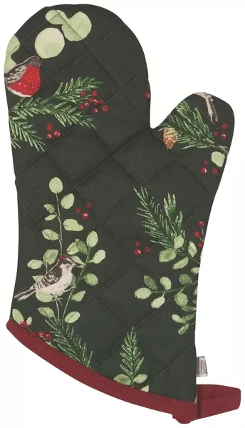 Oven Mitt Forest Birds Classic