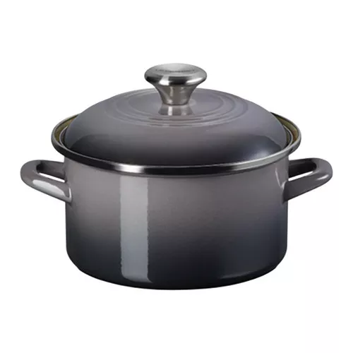 Oyster Petite Stockpot - Enamel on Steel, 3.7L