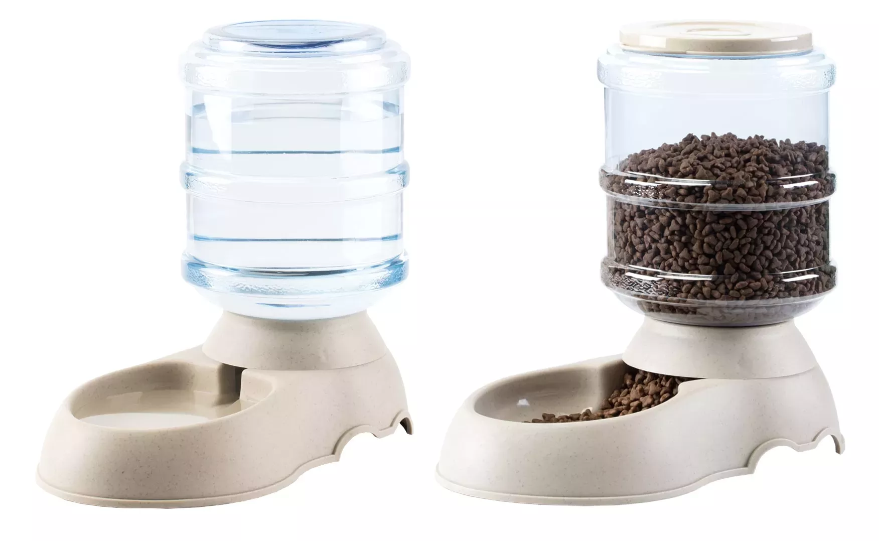 PawsMark 125.11-oz Plastic Dog/Cat Automatic Feeder