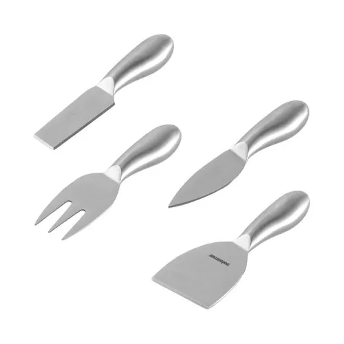 Petite Cheese Knife Set - Stainless Steel, Set of 4