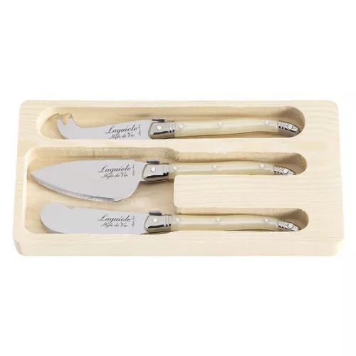 Premium Line Cheese knives - Pearl, 3 Piece Set