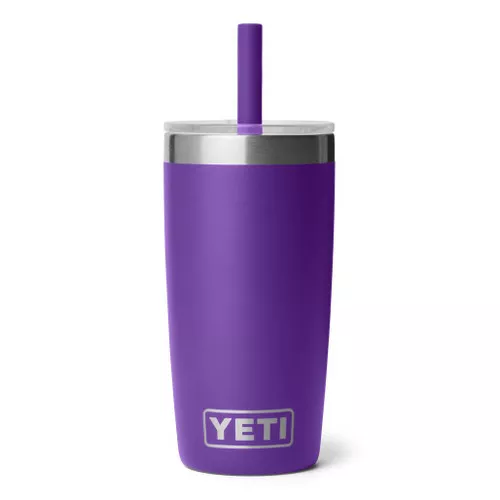 Rambler Jr. 295 ml Tumbler - Silicone Straw Lid, Pace Purple