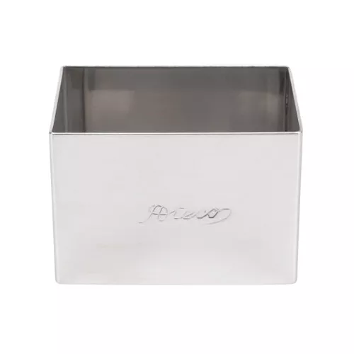 Rectangular Mold - Stainless Steel, 2.5 x 1.75 x 1.75-in
