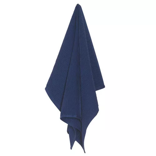 Ripple Dishtowel - Indigo, 18 x 28-in