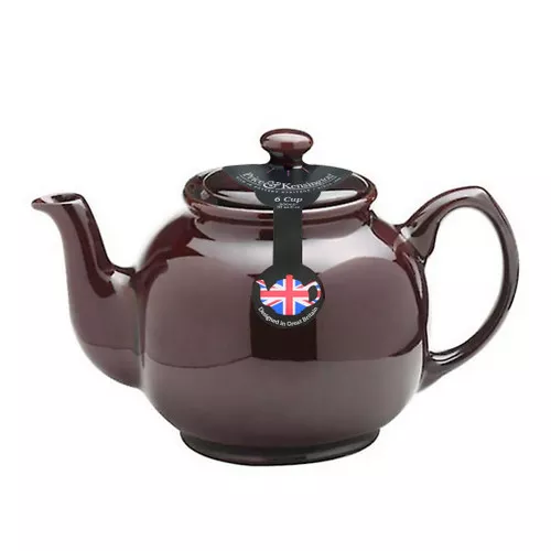 Rockingham Brown Teapot, 10 Cup