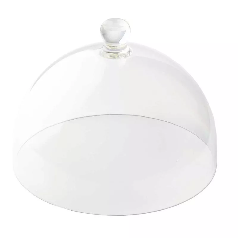Round Cake Dome With Knob Handle, 11.75″