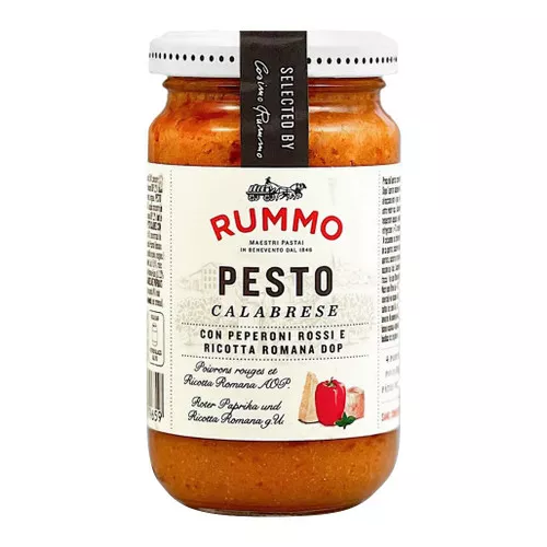 RUMMO - Pesto Calabrese Red Pepper & Ricotta, 190g