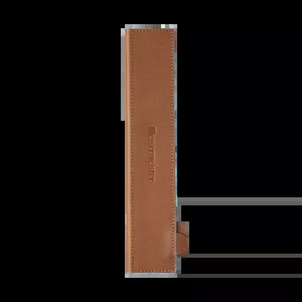 Saddle Brown Leather Magnetic Edge-Guard - 10.5