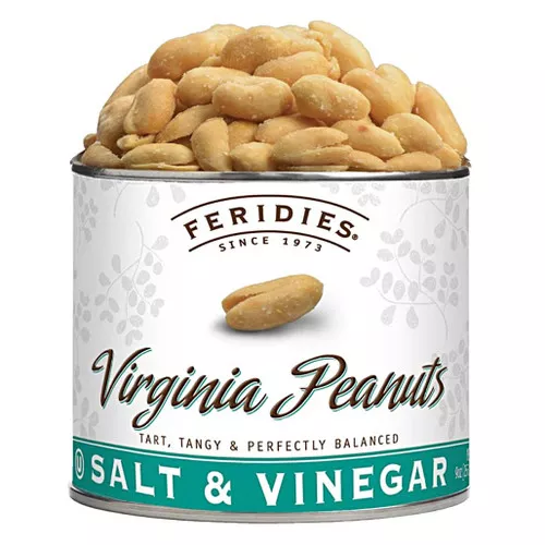 Salt & Vinegar Virginia Peanuts, 9oz