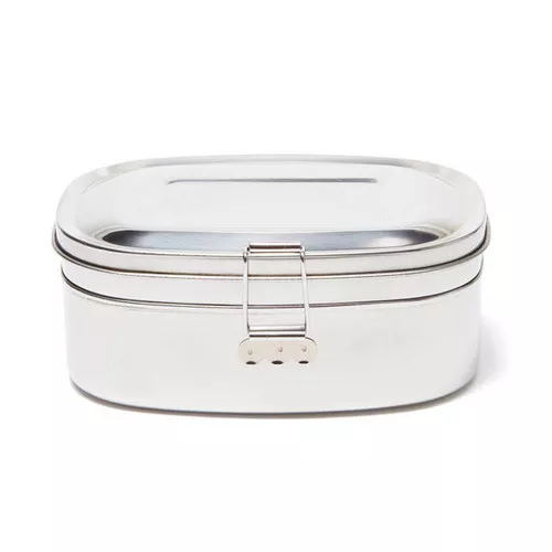 Sandwich Box Medium - Stainless Steel, 2 Layer