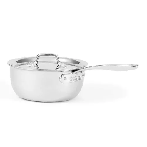 Saucier with Lid - G5 Graphite Core Stainless, 2.5Qt