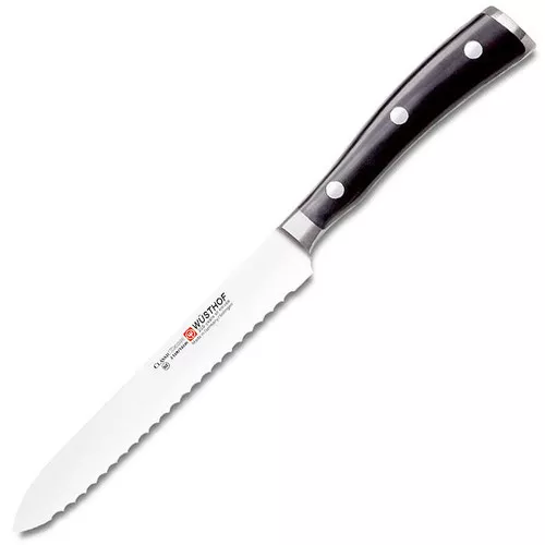 Sausage Serrated Utility Knife - Classic Ikon, 5-in