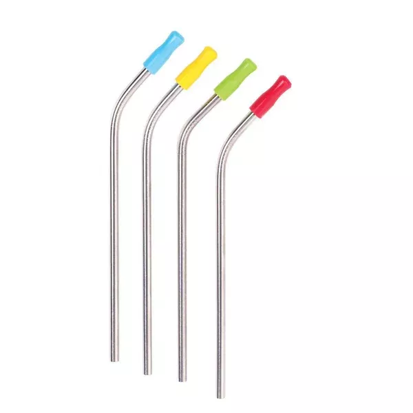 Silicone Straw Tips (Set Of 12)