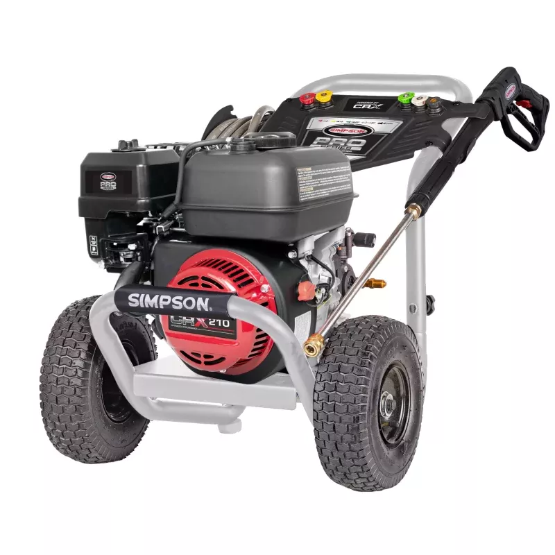 SIMPSON Pro Series 3500 PSI 2.5-GPM Cold Water Gas Pressure Washer with 4 Spray Tips
