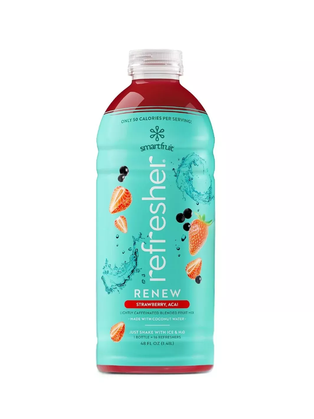 SmartFruit Renew Refresher (1419.53ml/48oz) (Strawberry, Açaí)