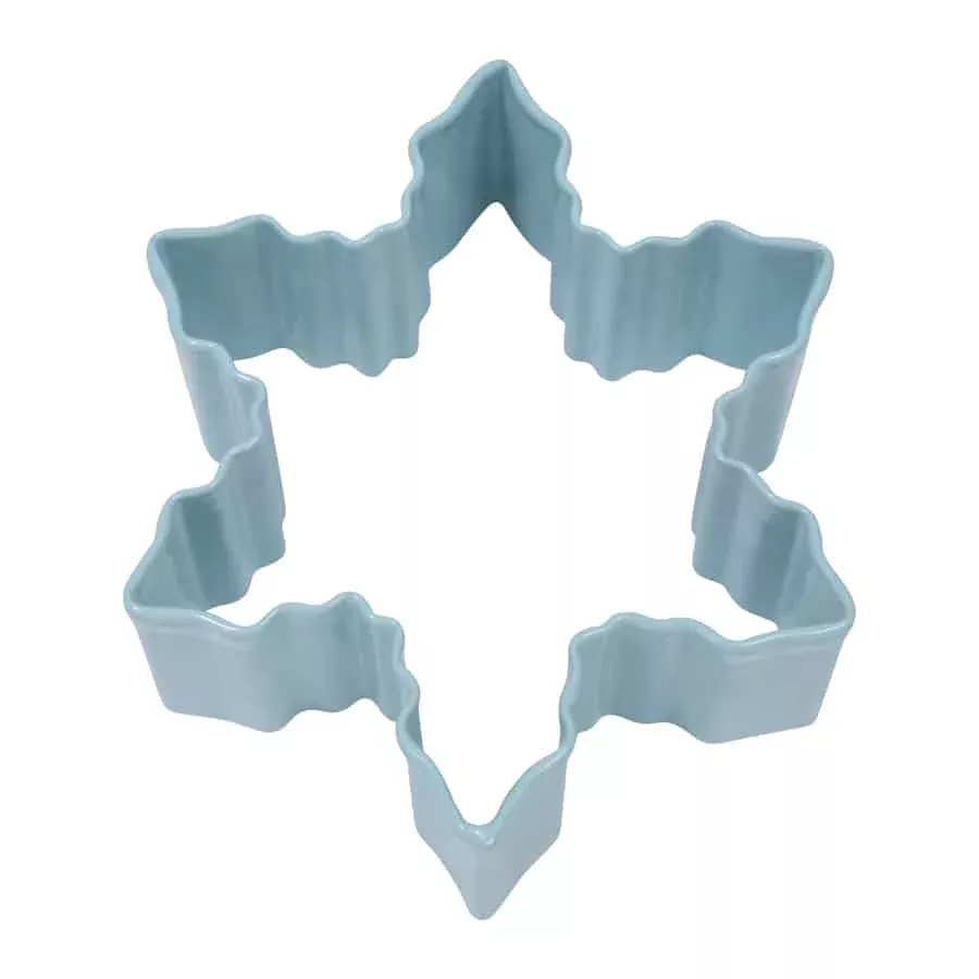 Snowflake Cookie Cutter (Blue, 3″)