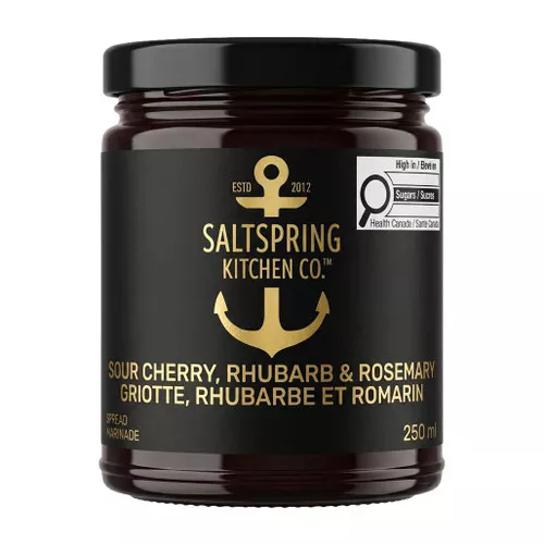 Sour Cherry, Rhubarb & Rosemary Spread, 250ml
