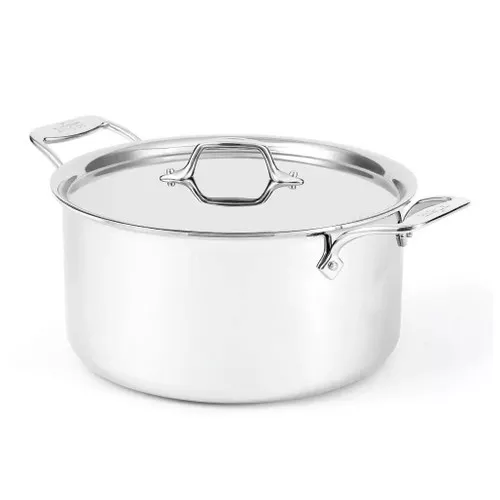 Stockpot with Lid - G5 Graphite Core Stainless, 8Qt