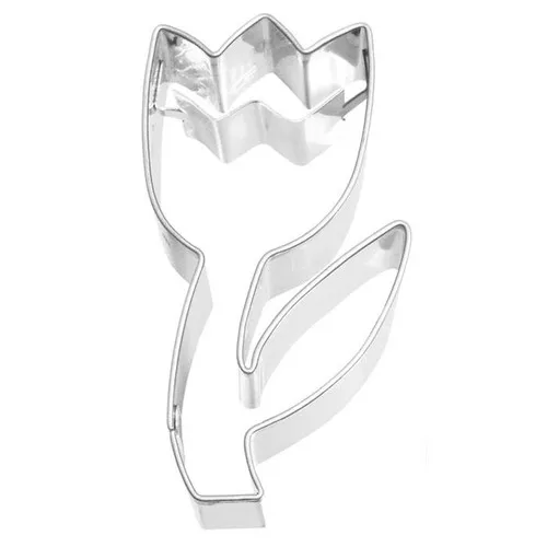 Tulip Detailed Cookie Cutter, 6cm