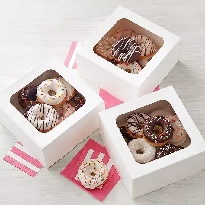 Wilton 8-inch Treat Boxes with Windows, 9-Count