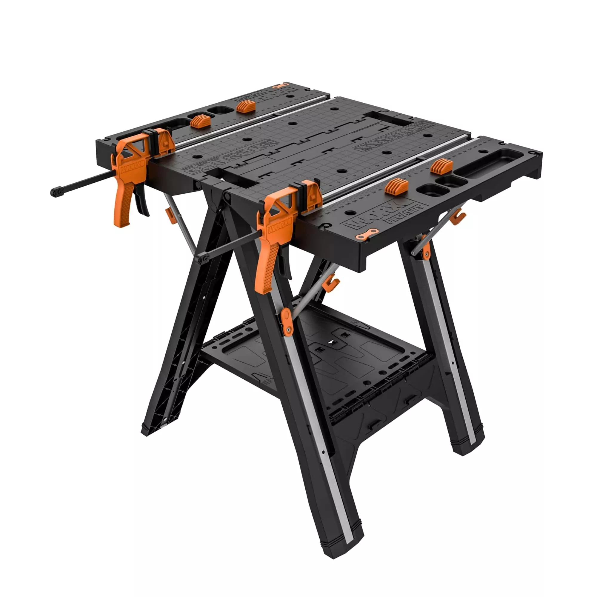 Worx Pegasus: 2-in-1 Table & Sawhorse | Folds Up, Easy Transport
