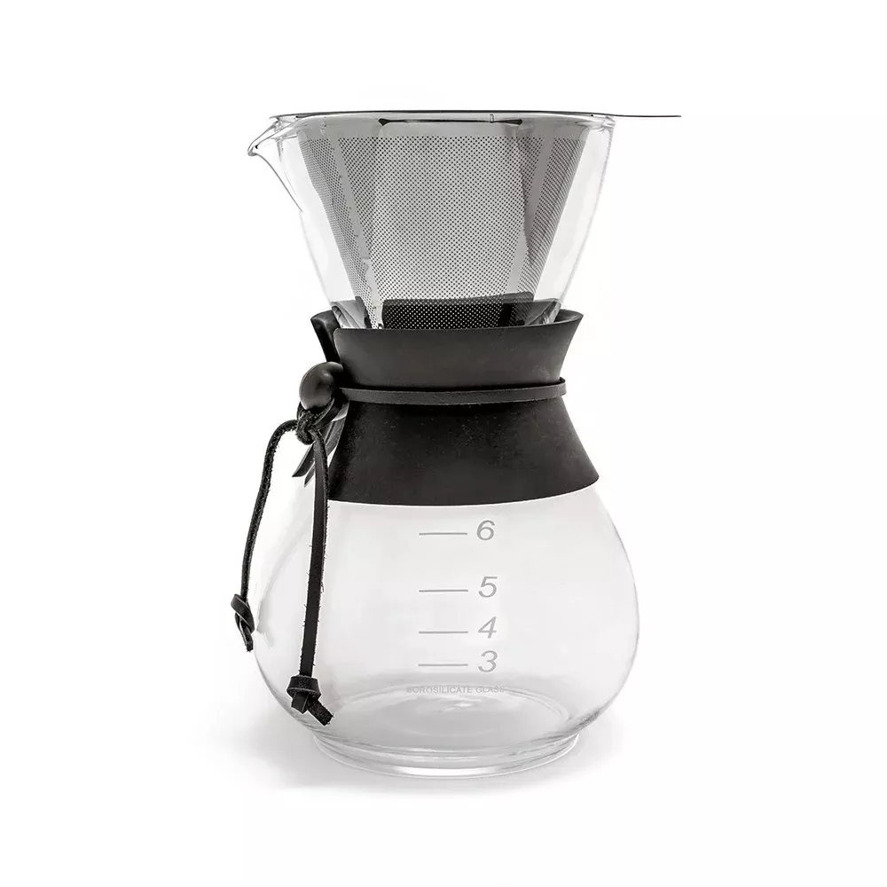 Yama Glass Drip Pot Kit w/ Heat Sleeve - 30oz