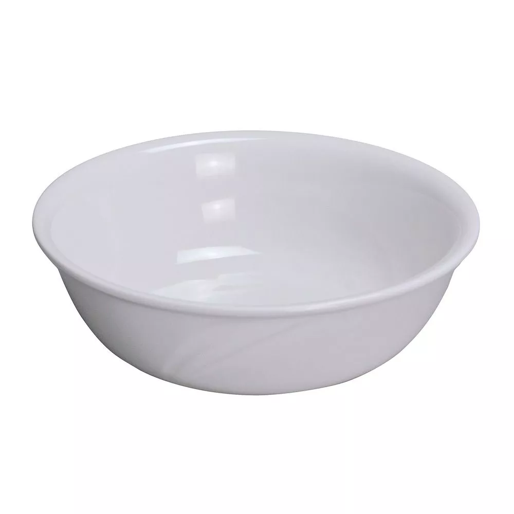 Yanco MM-82 Miami 9″ Bowl, 64 Oz Capacity, Porcelain, Bone White, Pack of 12