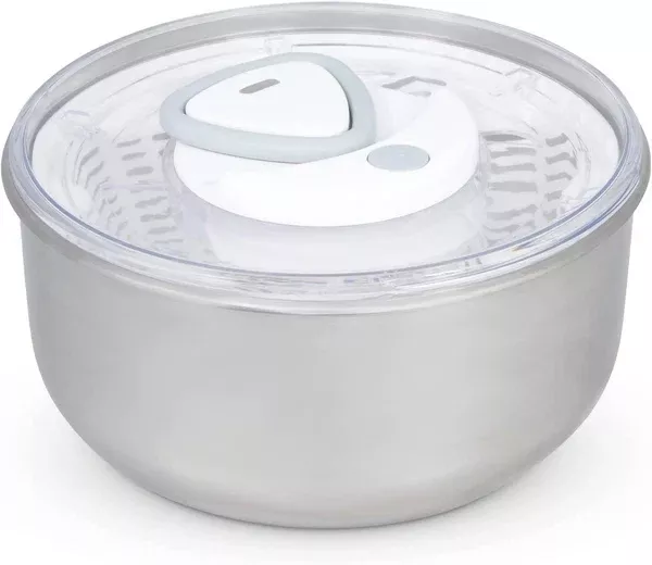 Zyliss Easy Spin Salad Spinner - Stainless Steel